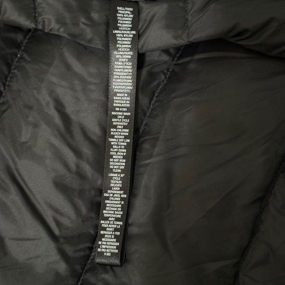 RLX Ralph Lauren Puffer Vest Black Zip Pockets Down Fill Women's Size Small - Picture 5 of 9